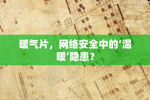 暖气片，网络安全中的‘温暖’隐患？