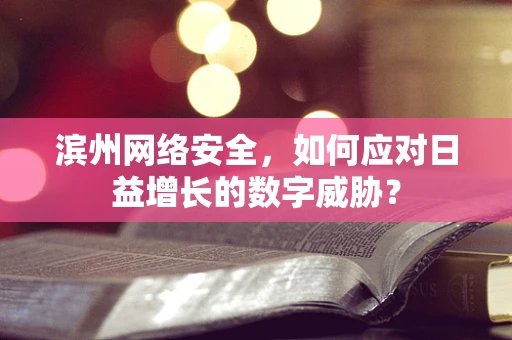 滨州网络安全，如何应对日益增长的数字威胁？