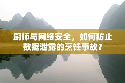 厨师与网络安全，如何防止数据泄露的烹饪事故？