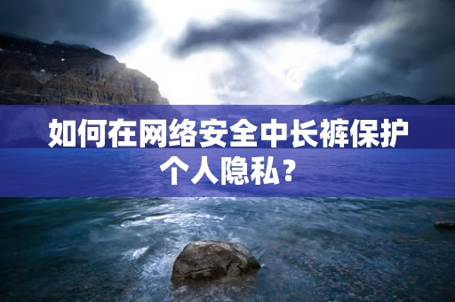 如何在网络安全中长裤保护个人隐私？