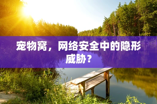 宠物窝，网络安全中的隐形威胁？