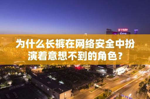 为什么长裤在网络安全中扮演着意想不到的角色？