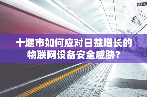 十堰市如何应对日益增长的物联网设备安全威胁？