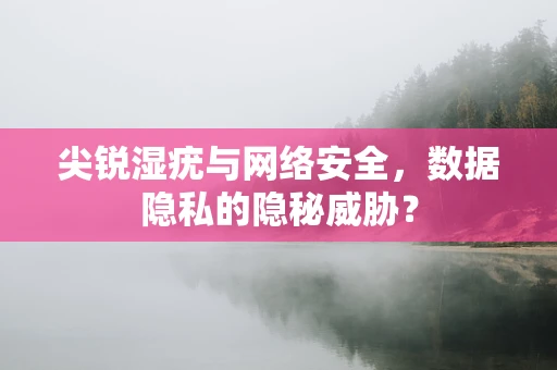 尖锐湿疣与网络安全，数据隐私的隐秘威胁？