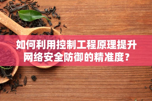 如何利用控制工程原理提升网络安全防御的精准度？