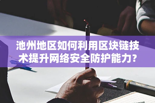 池州地区如何利用区块链技术提升网络安全防护能力？