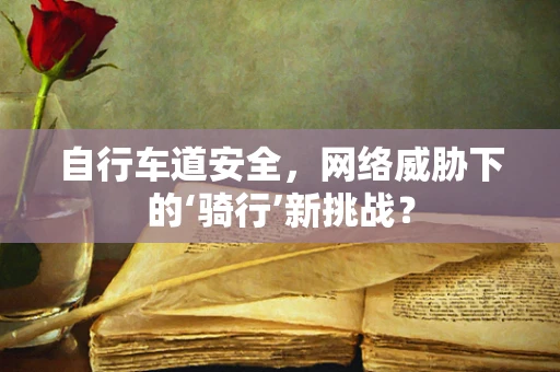 自行车道安全，网络威胁下的‘骑行’新挑战？