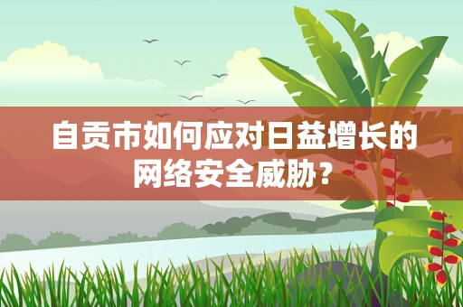 自贡市如何应对日益增长的网络安全威胁？