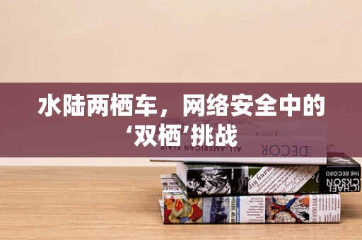 水陆两栖车，网络安全中的‘双栖’挑战