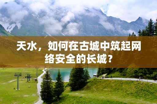 天水，如何在古城中筑起网络安全的长城？