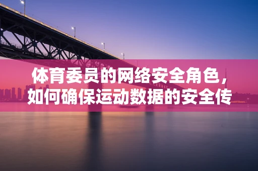 体育委员的网络安全角色，如何确保运动数据的安全传输？