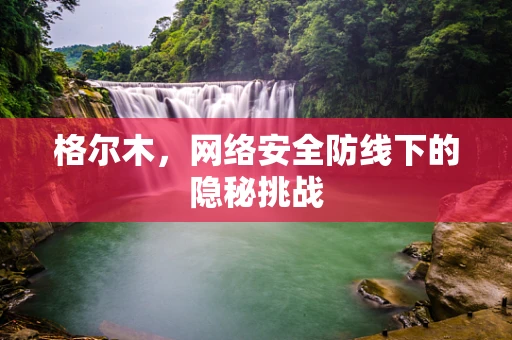 格尔木，网络安全防线下的隐秘挑战