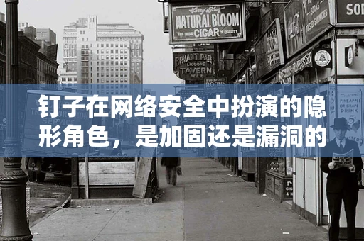 钉子在网络安全中扮演的隐形角色，是加固还是漏洞的隐喻？