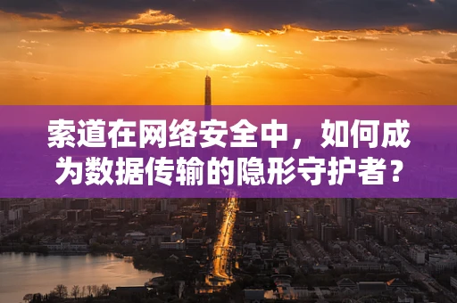 索道在网络安全中，如何成为数据传输的隐形守护者？