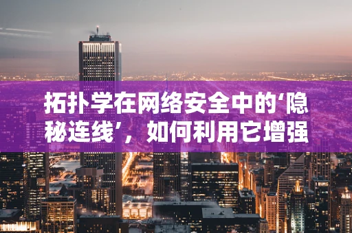 拓扑学在网络安全中的‘隐秘连线’，如何利用它增强防御？