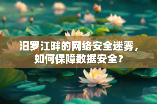 汨罗江畔的网络安全迷雾，如何保障数据安全？