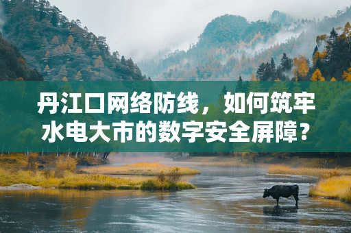 丹江口网络防线，如何筑牢水电大市的数字安全屏障？