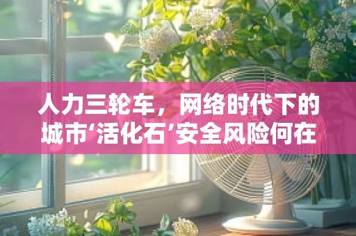 人力三轮车，网络时代下的城市‘活化石’安全风险何在？