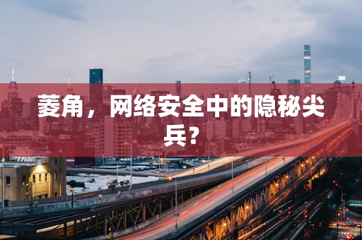 菱角，网络安全中的隐秘尖兵？