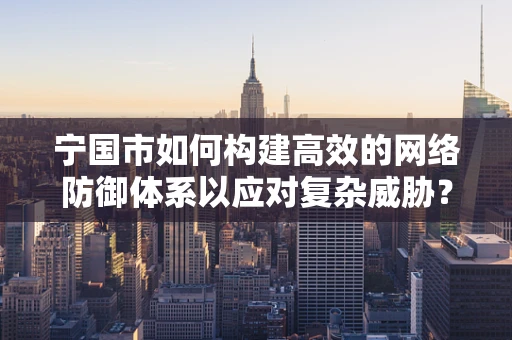 宁国市如何构建高效的网络防御体系以应对复杂威胁？