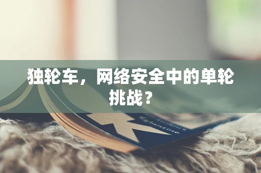 独轮车，网络安全中的单轮挑战？