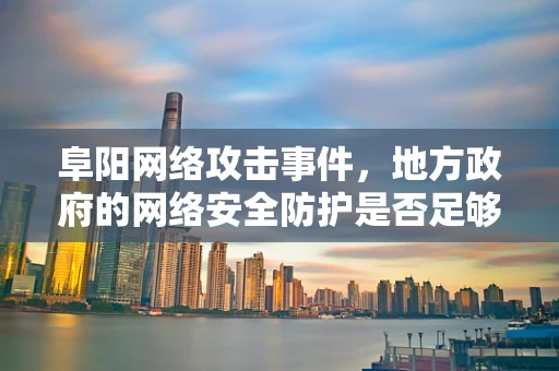 阜阳网络攻击事件，地方政府的网络安全防护是否足够？