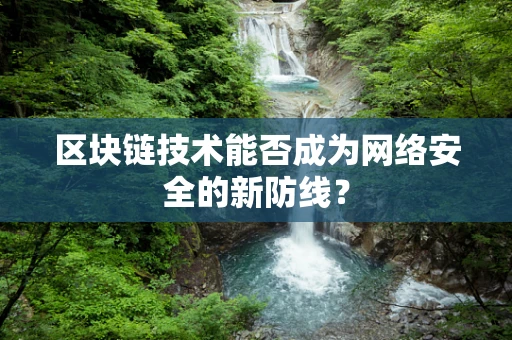 区块链技术能否成为网络安全的新防线？
