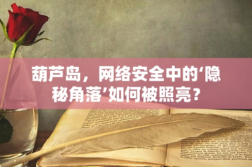 葫芦岛，网络安全中的‘隐秘角落’如何被照亮？