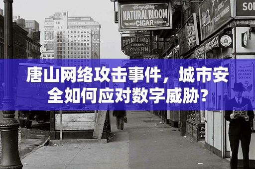 唐山网络攻击事件，城市安全如何应对数字威胁？