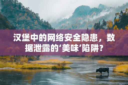 汉堡中的网络安全隐患，数据泄露的‘美味’陷阱？