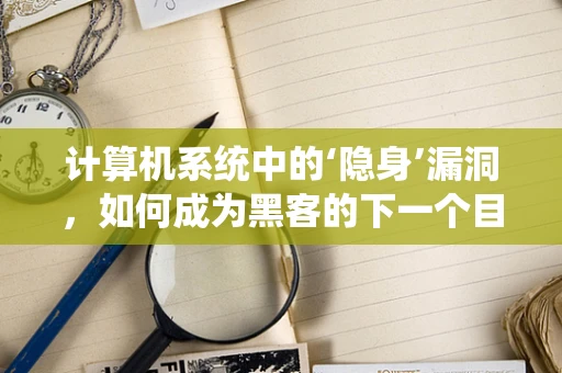 计算机系统中的‘隐身’漏洞，如何成为黑客的下一个目标？