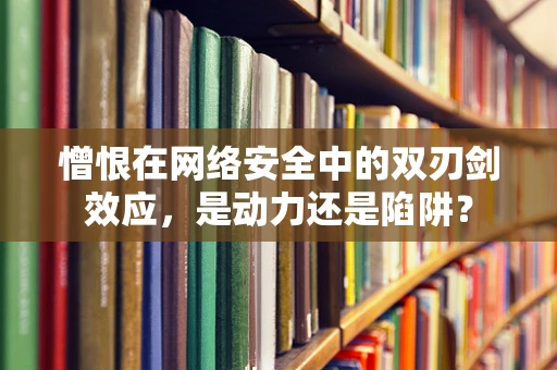 憎恨在网络安全中的双刃剑效应，是动力还是陷阱？