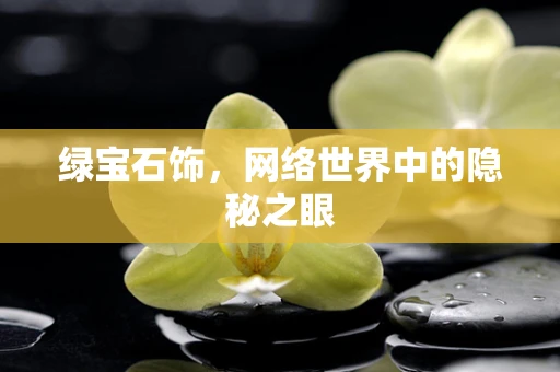 绿宝石饰，网络世界中的隐秘之眼