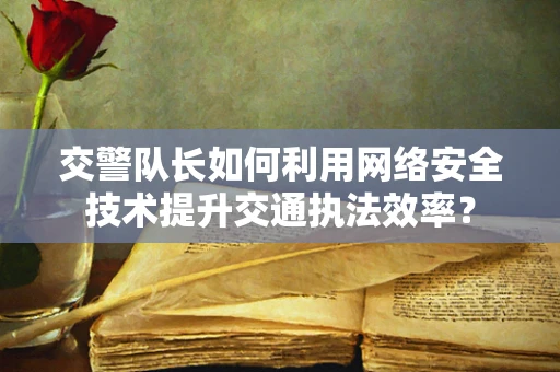 交警队长如何利用网络安全技术提升交通执法效率？