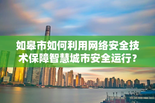 如皋市如何利用网络安全技术保障智慧城市安全运行？