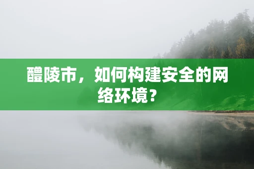 醴陵市，如何构建安全的网络环境？