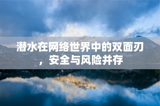 潜水在网络世界中的双面刃，安全与风险并存
