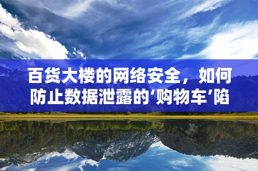 百货大楼的网络安全，如何防止数据泄露的‘购物车’陷阱？