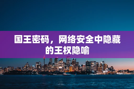 国王密码，网络安全中隐藏的王权隐喻