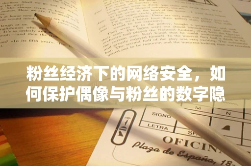 粉丝经济下的网络安全，如何保护偶像与粉丝的数字隐私？
