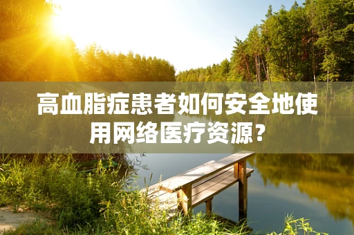 高血脂症患者如何安全地使用网络医疗资源？