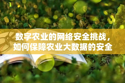 数字农业的网络安全挑战，如何保障农业大数据的安全传输与存储？