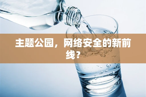 主题公园，网络安全的新前线？