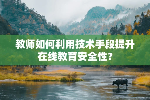 教师如何利用技术手段提升在线教育安全性？
