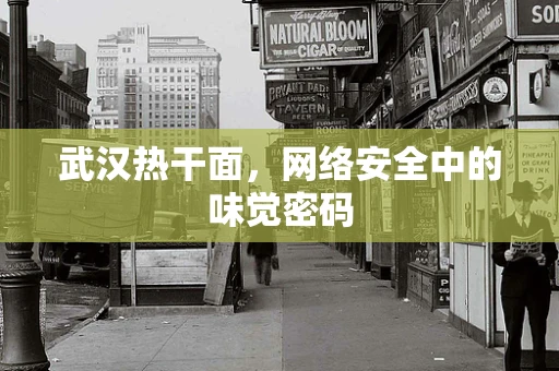 武汉热干面，网络安全中的味觉密码