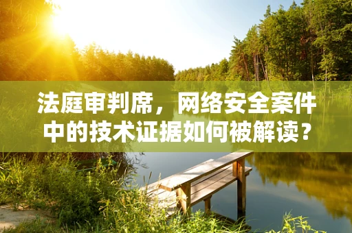 法庭审判席，网络安全案件中的技术证据如何被解读？