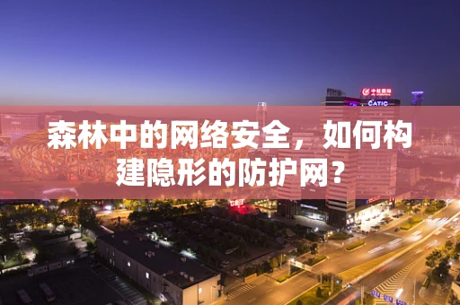 森林中的网络安全，如何构建隐形的防护网？