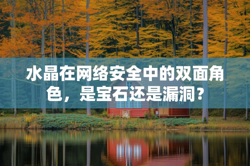 水晶在网络安全中的双面角色，是宝石还是漏洞？