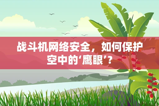 战斗机网络安全，如何保护空中的‘鹰眼’？