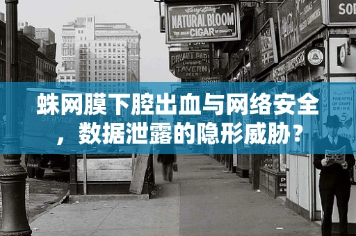 蛛网膜下腔出血与网络安全，数据泄露的隐形威胁？